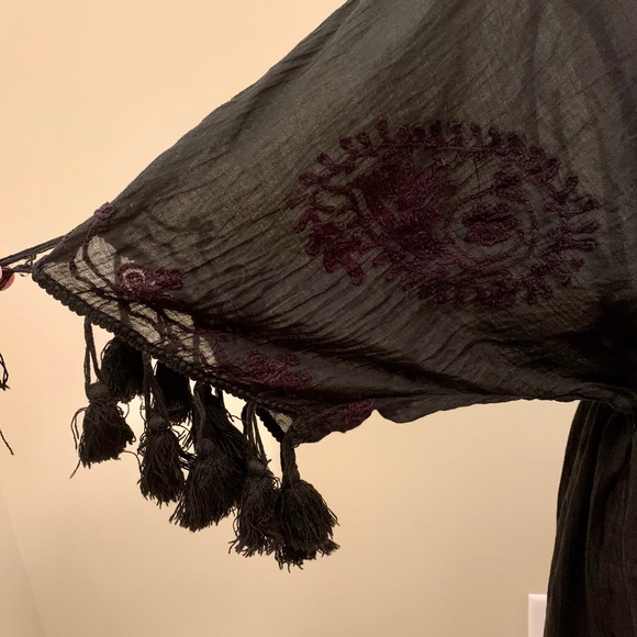 black swim coverup - Picture 5 of 6